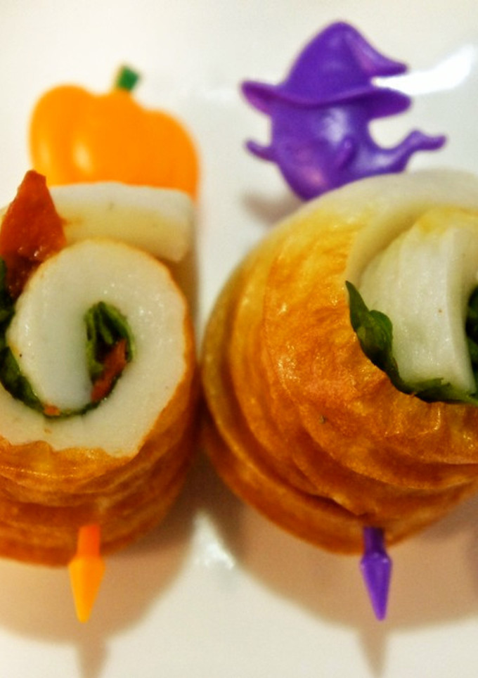 お弁当のちくわ♡くるくるちくわ～梅しそ～-レシピのメイン写真