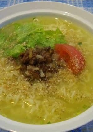 甘辛肉みそ塩ラーメン-レシピのメイン写真