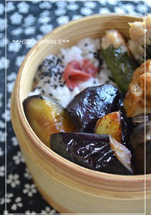 お弁当に♪ナスの甘酢炒め-レシピのメイン写真