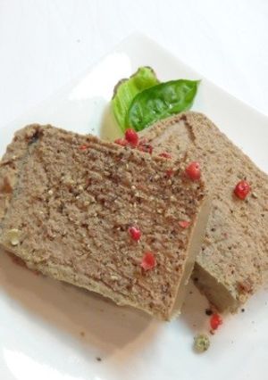 豚こまと鶏レバーの田舎風パテ（テリーヌ）-レシピのメイン写真