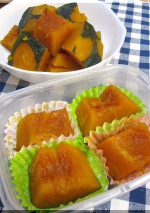 かぼちゃの含め煮-レシピのメイン写真