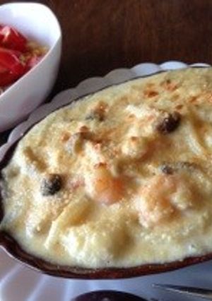 小麦粉なし♡玄米豆腐グラタン-レシピのメイン写真