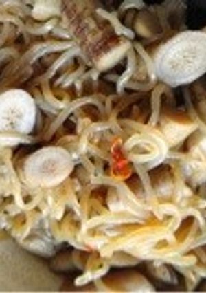 冷やし◎圧力鍋で簡単！ごぼうと白滝の煮物-レシピのメイン写真