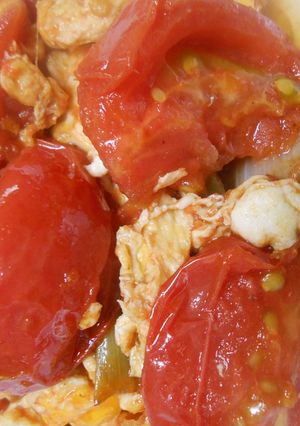 トマトと卵の炒め物-レシピのメイン写真