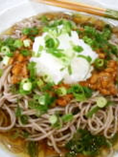おろし納豆ぶっかけ蕎麦-レシピのメイン写真