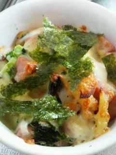 スパムを使って♪味のりが決め手チーズ焼き-レシピのメイン写真