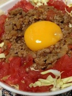 夏にぴったり☆タコライス風ごはん-レシピのメイン写真