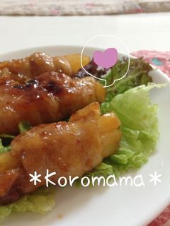 激ウマ♫照り焼き肉巻きポテト♡-レシピのメイン写真