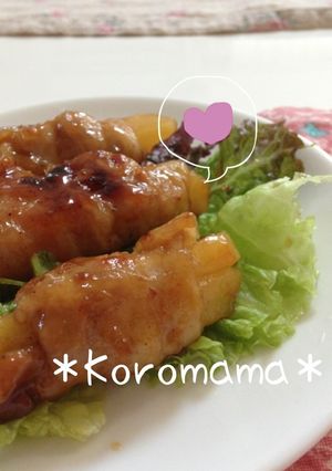 激ウマ♫照り焼き肉巻きポテト♡-レシピのメイン写真
