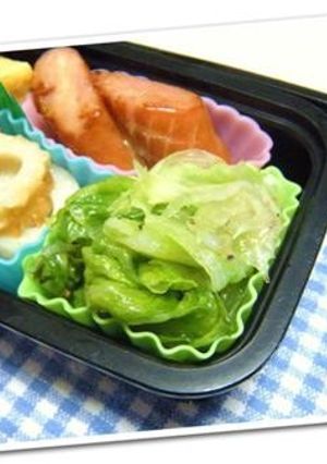 お弁当に☆簡単ピリッとレタスナムル-レシピのメイン写真