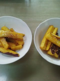 簡単:大学芋風さつまいも-レシピのメイン写真