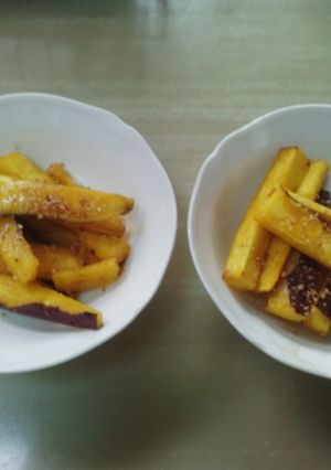 簡単：大学芋風さつまいも-レシピのメイン写真