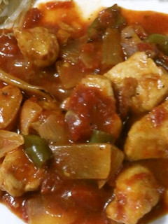 チキンのトマト煮込み-レシピのメイン写真