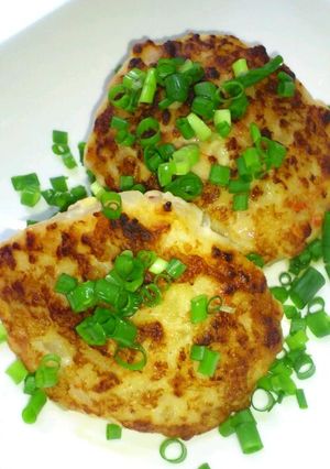 簡単♪美味しい♪海老ハンバーグ-レシピのメイン写真
