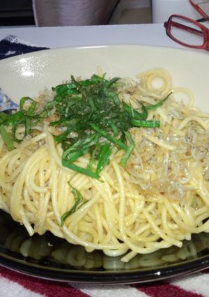 簡単しらすと大葉のパスタ-レシピのメイン写真