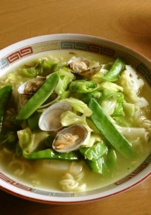 旬の春の塩ラーメン-レシピのメイン写真