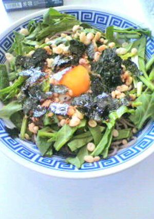 ごま油で絶品冷やし蕎麦-レシピのメイン写真