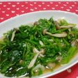 大量消費☆ほうれん草(青菜)の中華炒め♪