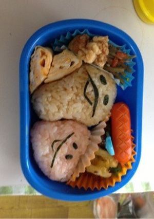 なめこキャラ弁♪-レシピのメイン写真