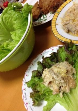 ケンタッキーリメイク！レタスクレープ-レシピのメイン写真