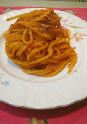 まろやか~ツナナポリタン-レシピのメイン写真