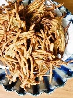 ほの甘カリカリごぼうの天ぷら-レシピのメイン写真