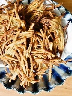 ほの甘カリカリごぼうの天ぷら-レシピのメイン写真