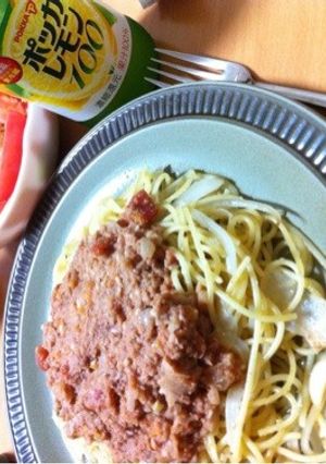 ミートソースの美味しい食べ方！-レシピのメイン写真