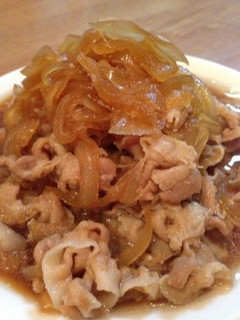豚バラしゃぶしゃぶ用肉で豚丼♬-レシピのメイン写真