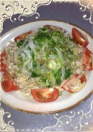 夏バテ解消!冷しゃぶたっぷり薬味のせ-レシピのメイン写真