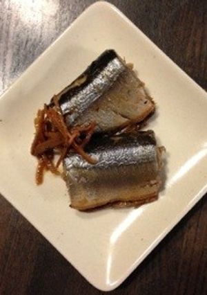 圧力鍋で簡単サンマの生姜煮❁-レシピのメイン写真