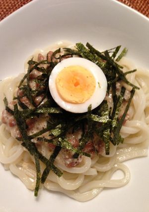 ＊ ふんわり納豆うどん ＊-レシピのメイン写真