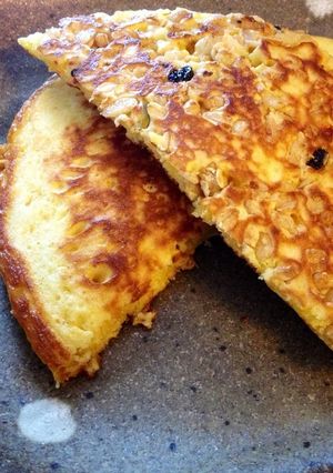サクサク♪グラノーラホットケーキ⭐-レシピのメイン写真