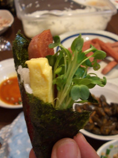 スパムで簡単な手巻き寿司-レシピのメイン写真