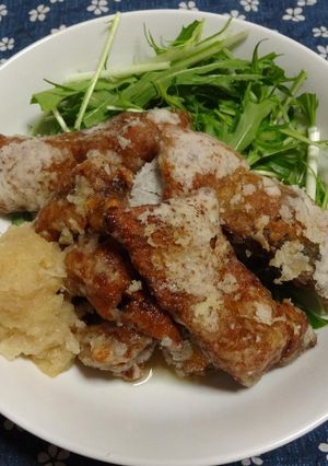 鯖の竜田揚げおろしポン酢♪-レシピのメイン写真