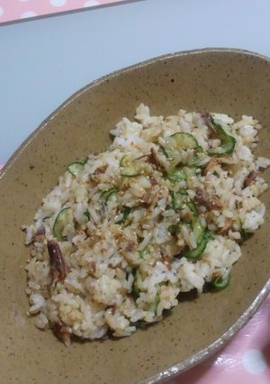 秋刀魚きゅうりのまぜごはん-レシピのメイン写真