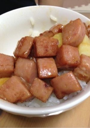 スパジャガ丼-レシピのメイン写真
