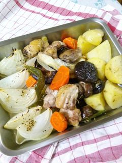 色々野菜のオーブン焼き**春-レシピのメイン写真