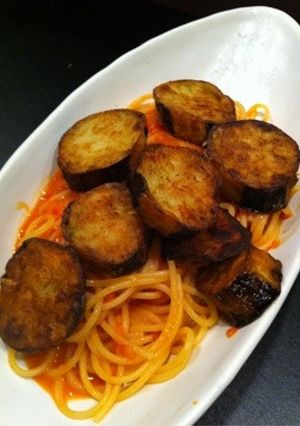 ♡ナスとトマトソースのパスタ♡-レシピのメイン写真