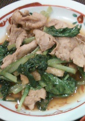超時短レシピ☆豚肉の生姜醤油-レシピのメイン写真