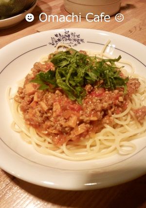 ちょっと和風♥うちのミートソース-レシピのメイン写真