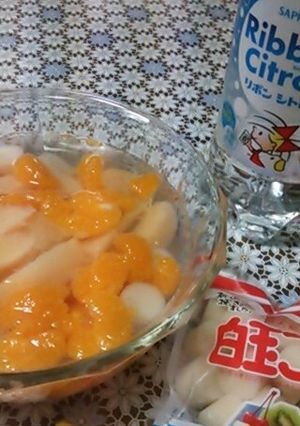 簡単すぎる!!フルーツポンチ-レシピのメイン写真