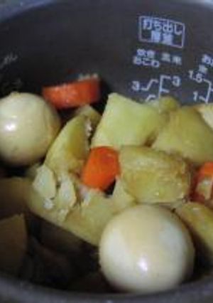 炊飯器で親子ジャガ煮-レシピのメイン写真