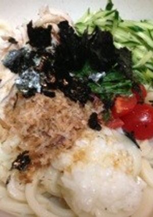 冷製ぶっかけうどん-レシピのメイン写真