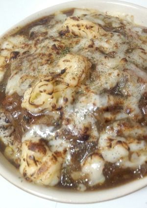 マジうま!焼きチーズ納豆カレー-レシピのメイン写真