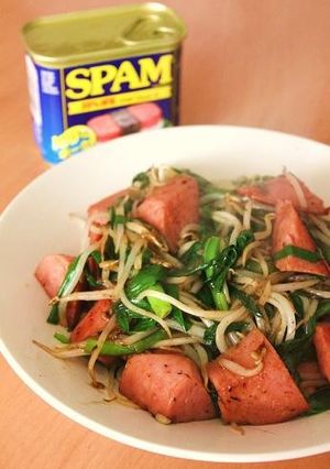 下処理不要！スパムでなんちゃってレバニラ-レシピのメイン写真