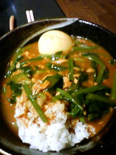 ホウレン草と玉子のツナカレー-レシピのメイン写真