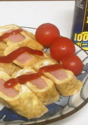 スパム☆元気に卵焼き-レシピのメイン写真