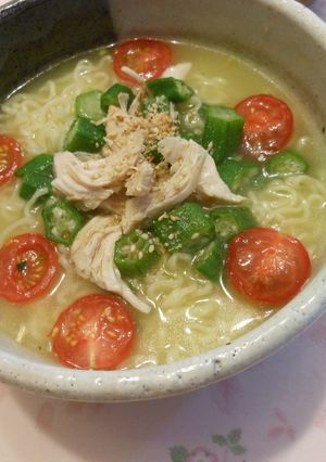 さっぱりポン酢塩ラーメン-レシピのメイン写真