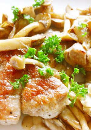 やわらか♪豚ヒレ肉ときのこのバターソテー-レシピのメイン写真